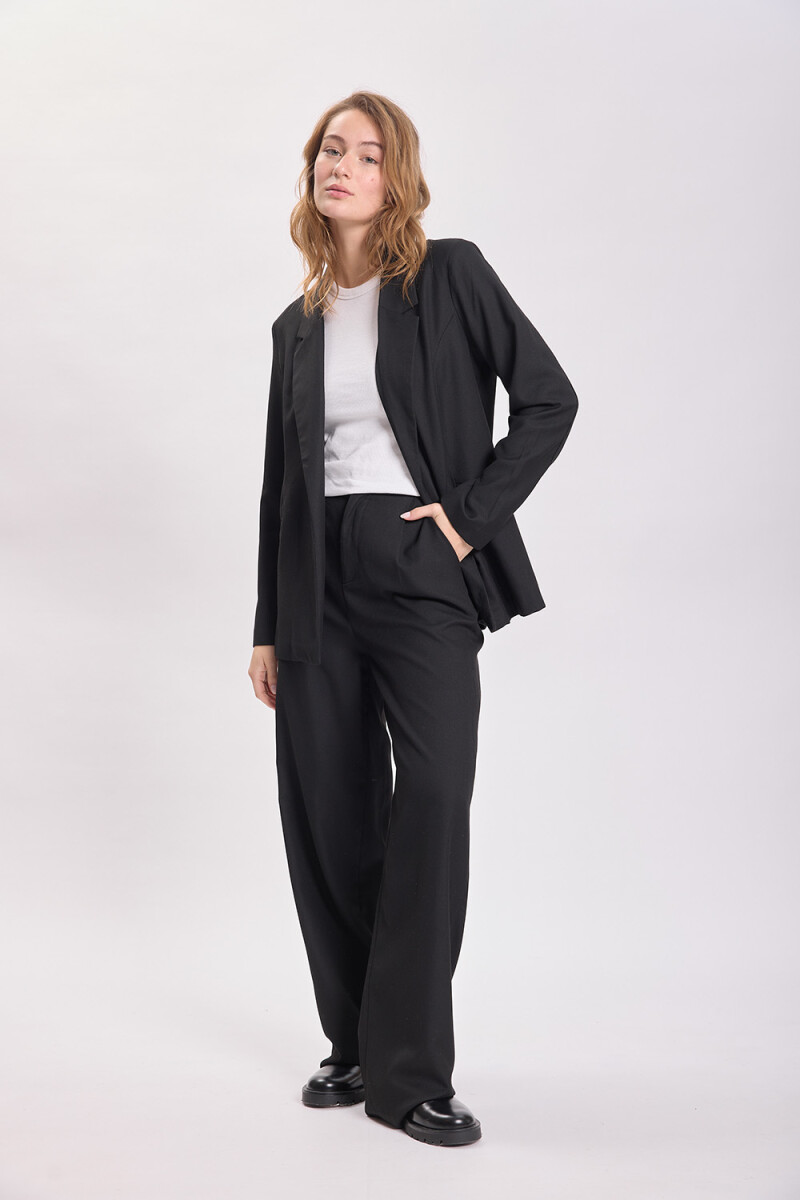 Blazer clásico Negro