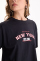 Remera Times Square Negro