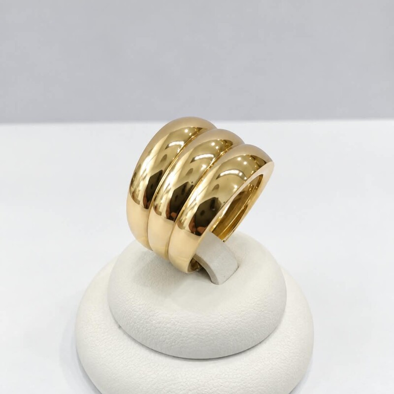 Anillo triple Oro 9 Kt Anillo triple Oro 9 Kt