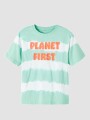 Camiseta Estampada Manga Corta Neptune Green