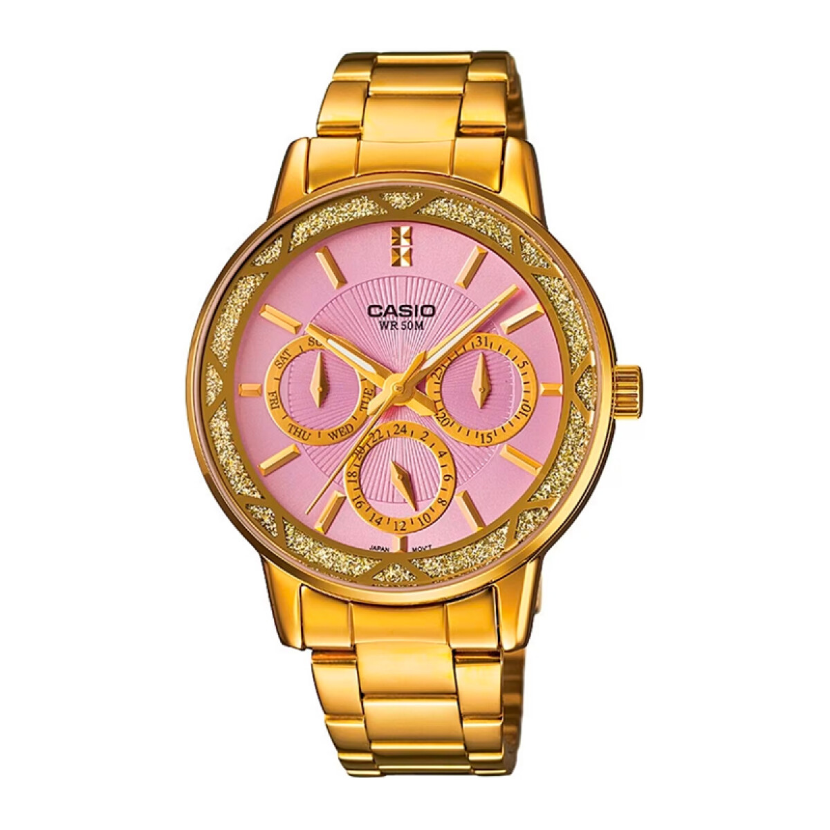 Reloj Casio Acero Inoxidable Dama LTP-2087G-6AVDF 