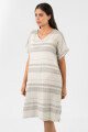 Vestido toscana Beige