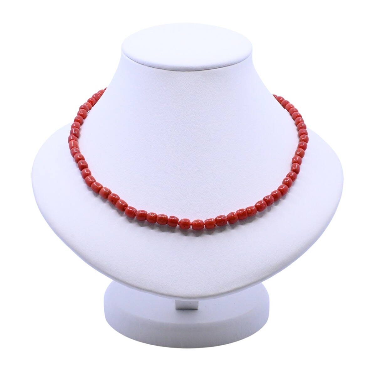 Collar de coral y oro 18k. 