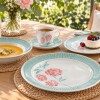 Taza de te con plato Donna bloom 180 ml OXFORD Taza de te con plato Donna bloom 180 ml OXFORD