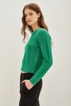 Sweater Vernet Sequins Verde