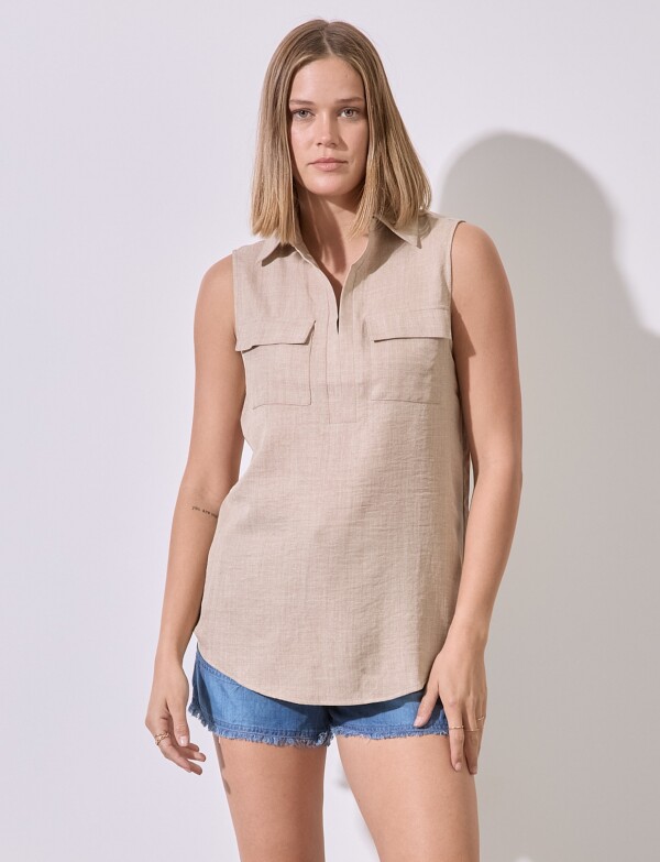 Blusa Solid BEIGE