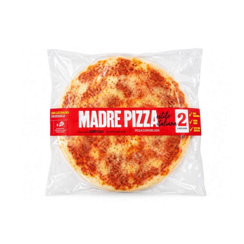 PIZZA CON SALSA X2 MADREPAN PIZZA CON SALSA X2 MADREPAN