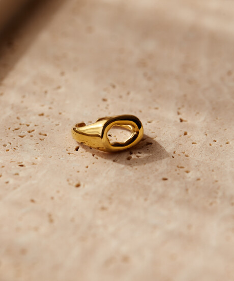 ANILLO VOLCANO GOLD