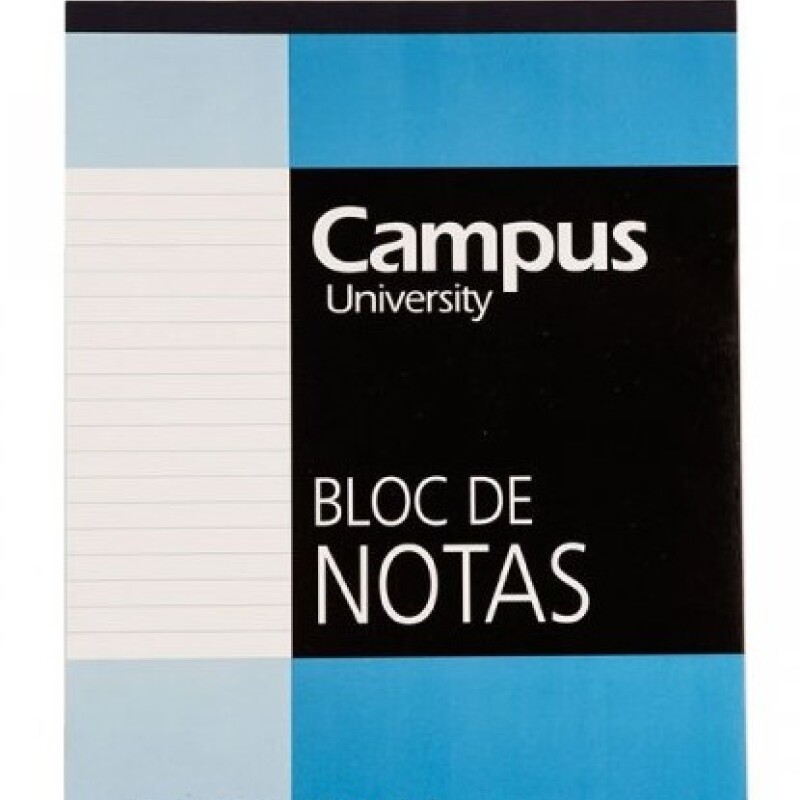 Block A4 Rayado Encolado Microperforado 80 Hojas Campus #Block A4 Rayado Encolado Microperforado 80 Hojas Campus