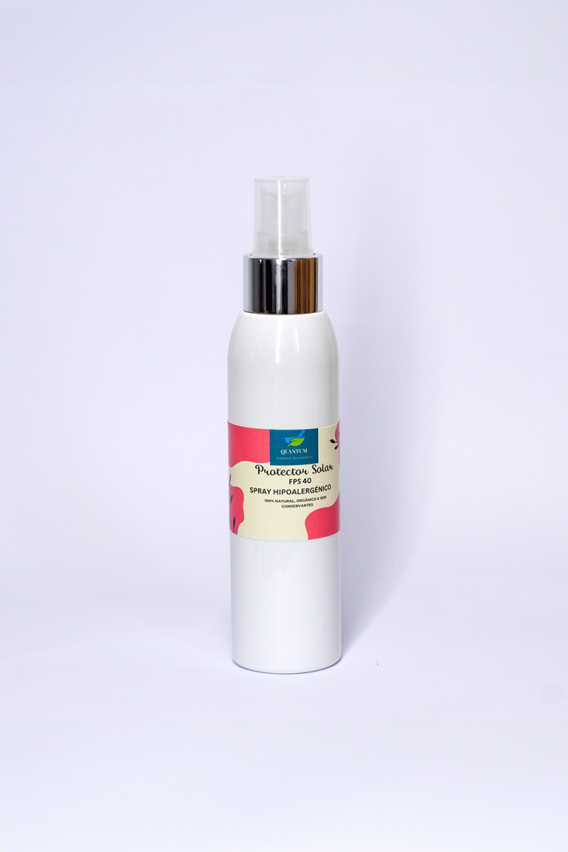 Protector Solar Hipoalergénico Spray 40FPS · 125ml Protector Solar Hipoalergénico Spray 40FPS · 125ml