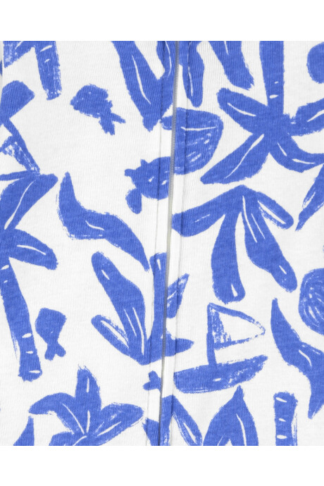 Pijama una pieza de algodón, diseño océano Pijama una pieza de algodón, diseño océano