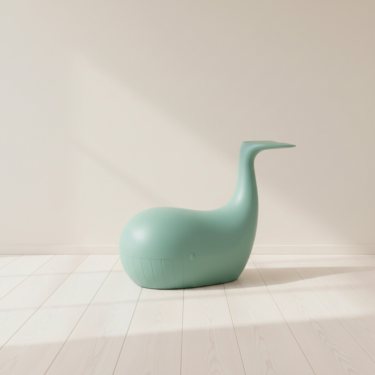 BANCO/MESA PARA NIÑOS - POLIETILENO VERDE BALLENA 