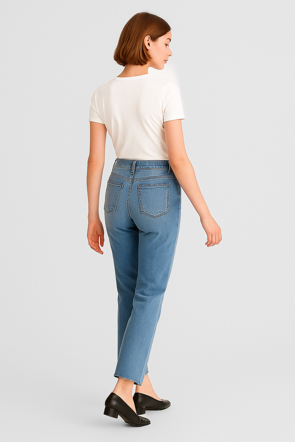 Pantalon Cipa Azul Grisaceo