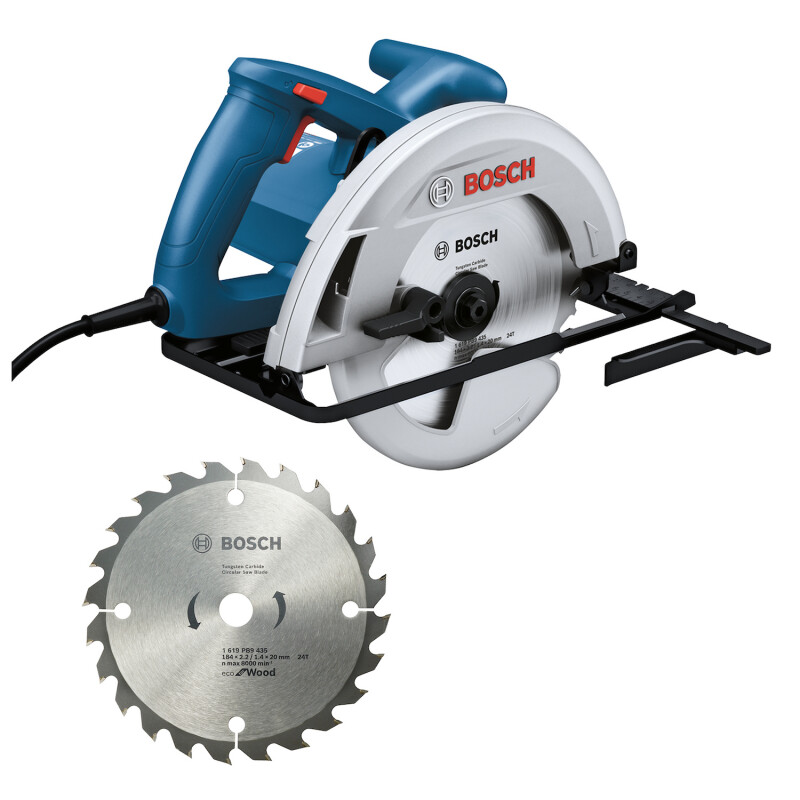 Sierra circular Bosch GKS 130 220V con 1 disco de corte 24D 1 año / Bosch Unica