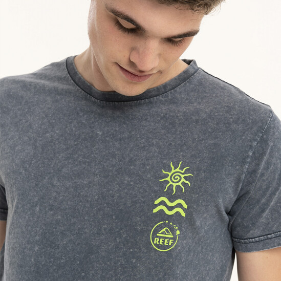 Remera Reef Classic Gris