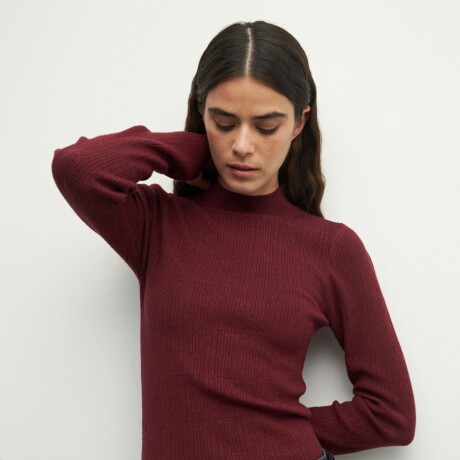POLERA JANETTE Bordó