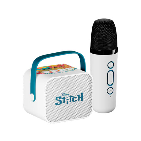Parlante con Microfono Karaoke Mini XTS-D622ST Stitch Disney Parlante con Microfono Karaoke Mini XTS-D622ST Stitch Disney