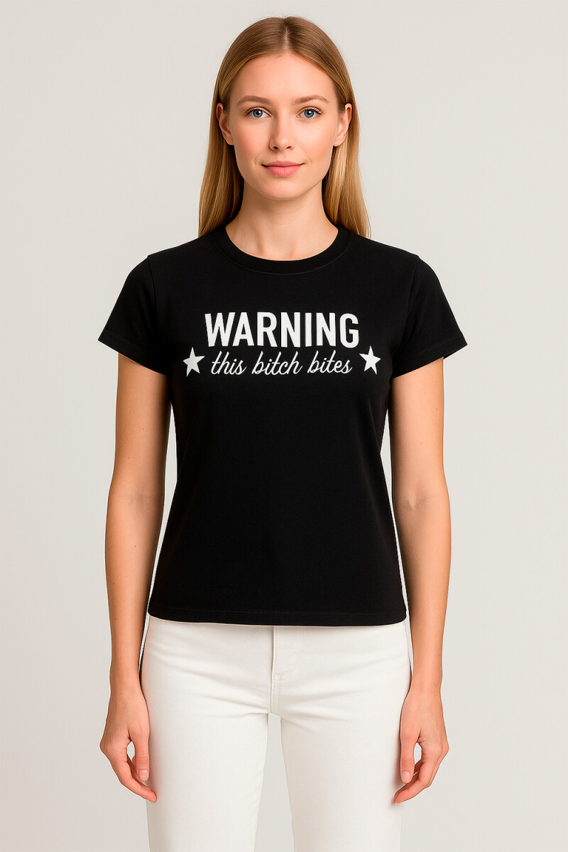 Remera Violeta - Estampado 2 