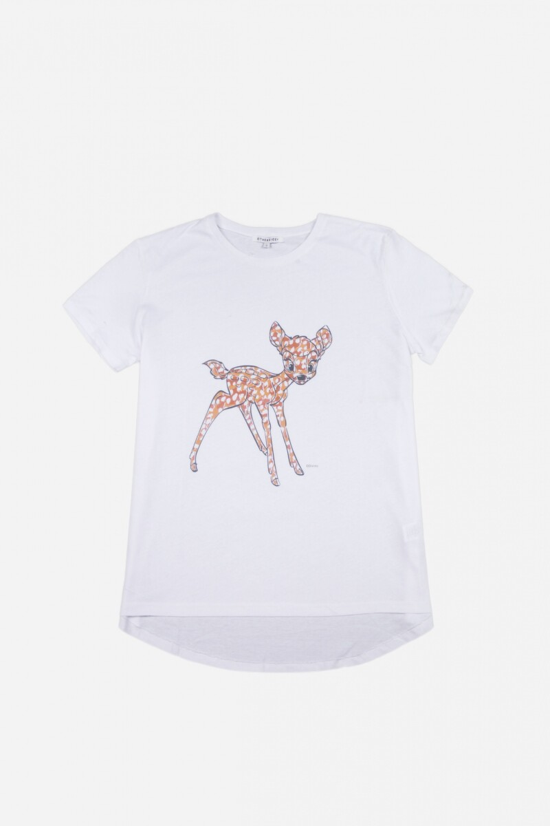 Remera Bambi BLANCO