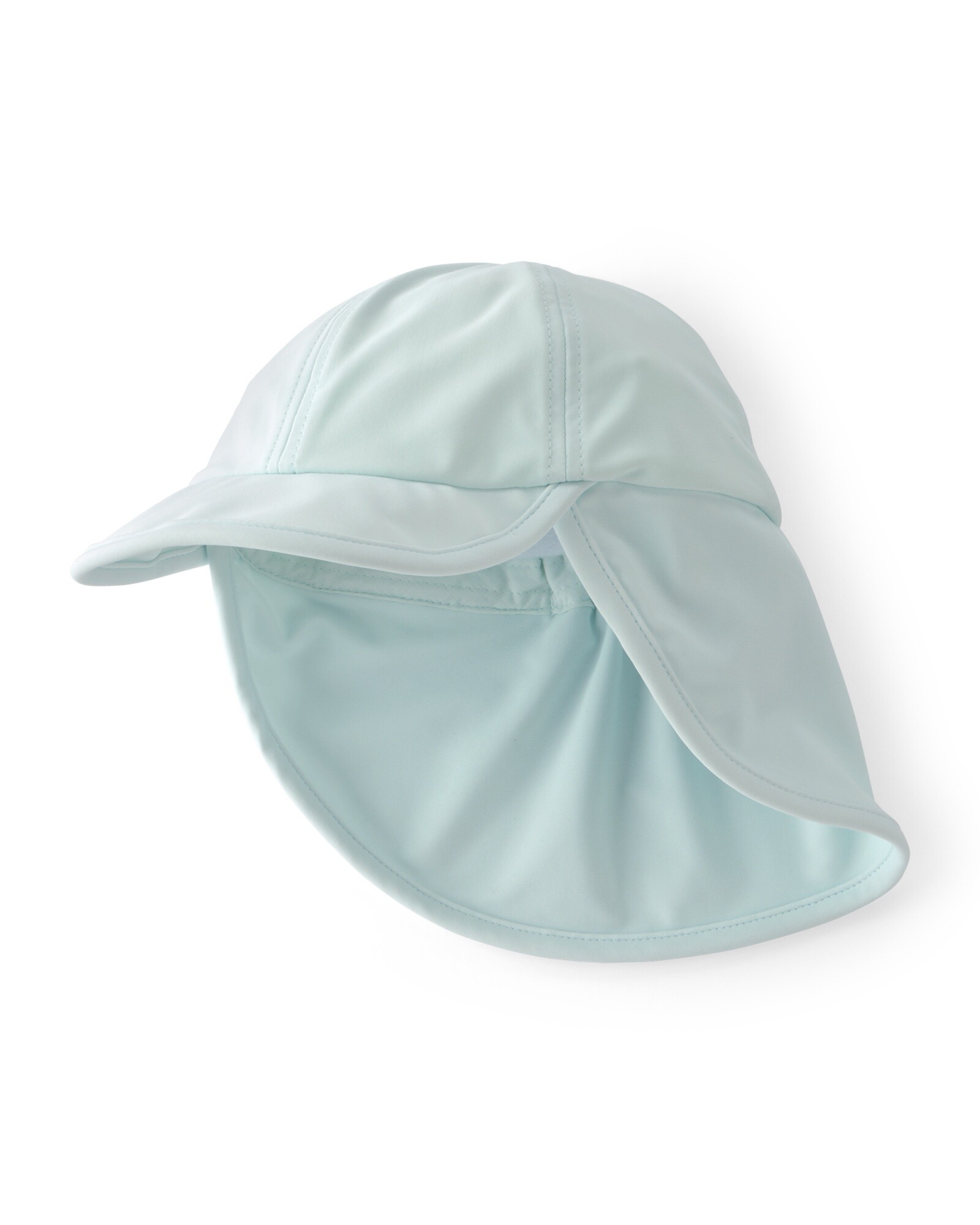 Gorra con visera y solapa, azul Sin color