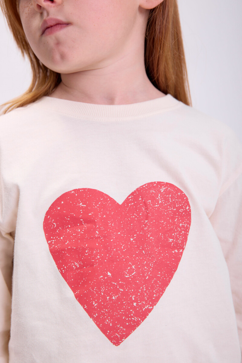 Remera estampa Crudo
