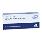 LEFLUX 20 MG. CJ X 30 COMPRIMIDOS única