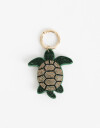 Llavero Strass Llavero Y Bag Charm De Tortuga - Combinacion Bicolor