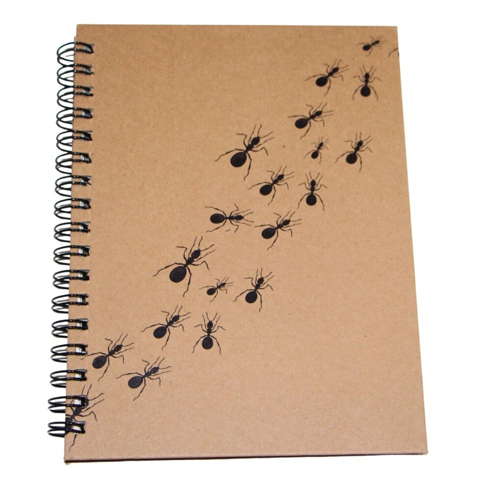 AGENDA ABEZETA 256 CLASSIC RECICLADA TAPA HORMIGAS