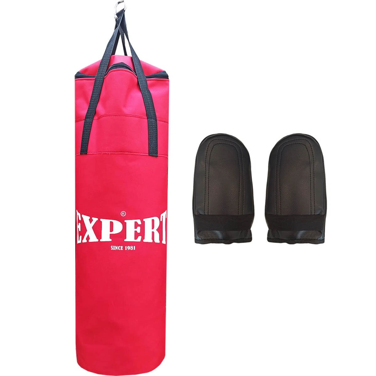 Set Bolsa Boxeo P/ Niño + Relleno + Guantillas Expert - Box008005 
