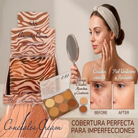 SAS Paleta de correctores Sas Paleta De Correctores