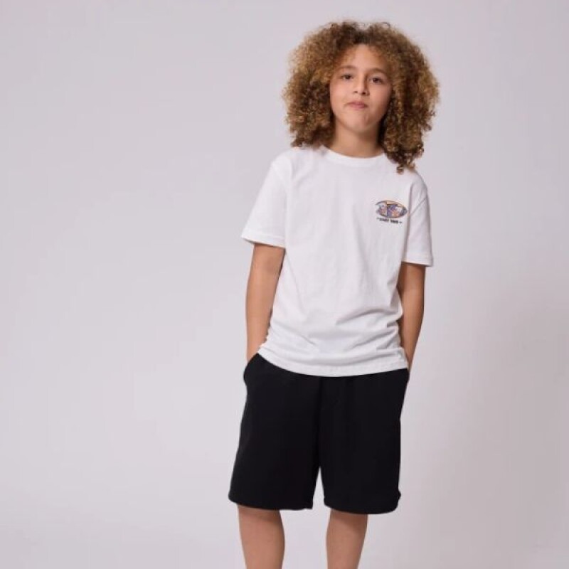 Remera MUNKE Rusty Blanco