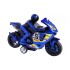 Moto con motociclista 24*14 cm Moto Con Motociclista 24*14 Cm