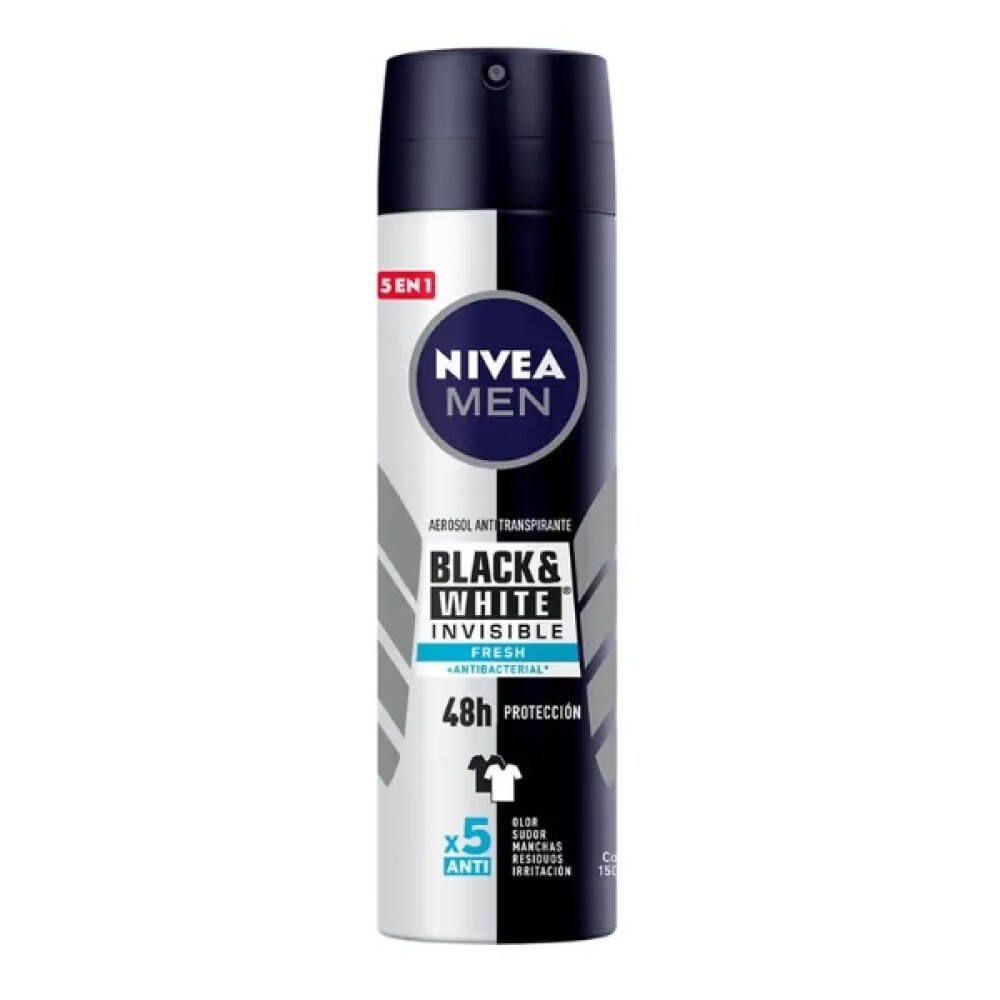 BIOFARM NIVEA DEO BLACK & WHITE FRESH150 única