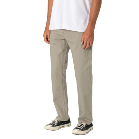 Pantalon Katin Ren 57 Classic Straight Bull Denim Beige