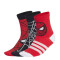 Medias Infantiles Adidas Marvel Spider Man 3 Pares Rojo - Negro - Blanco