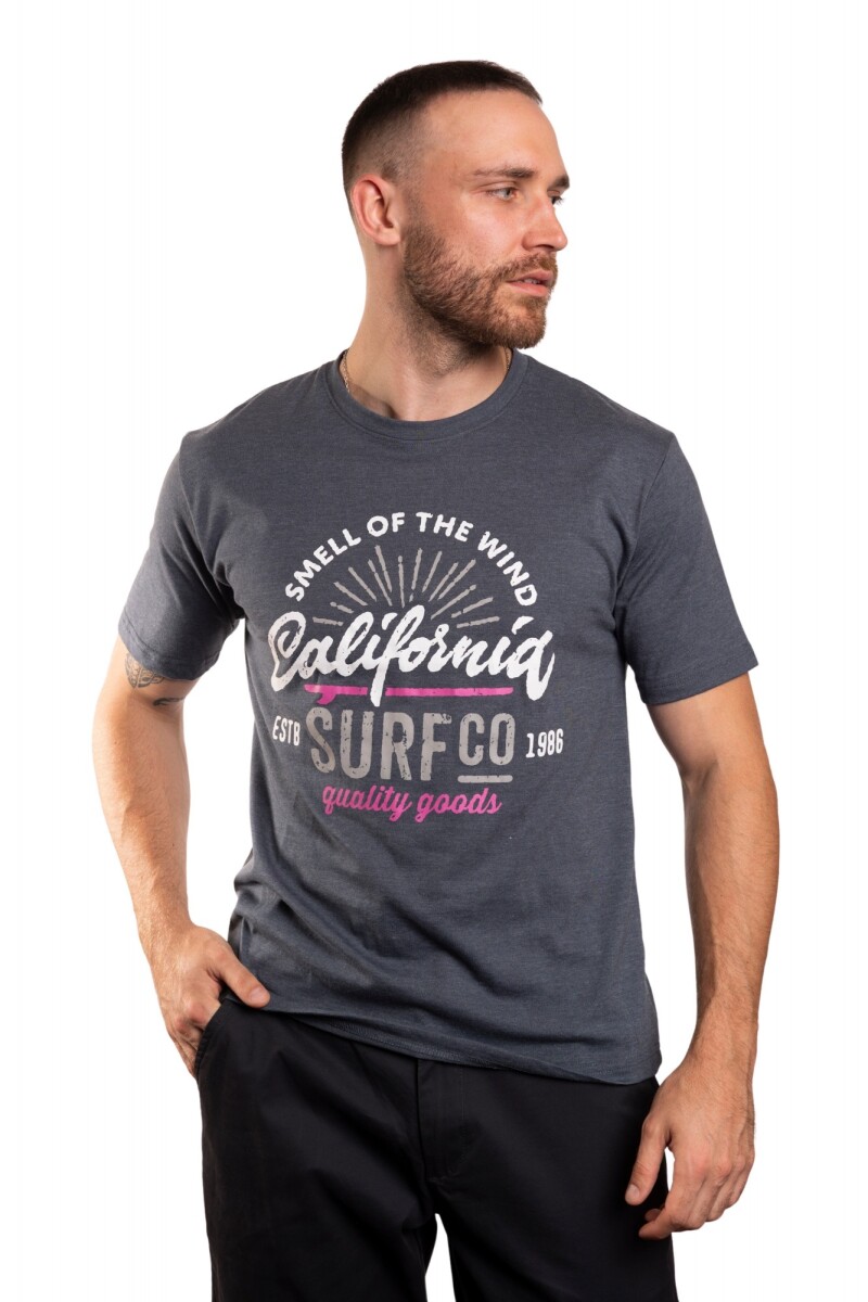 SNAKE T-SHIRT PRINT - BLUE 