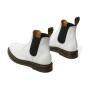Botines Dr. Martens 2976 Yellow Stitch Unisex White Smooth