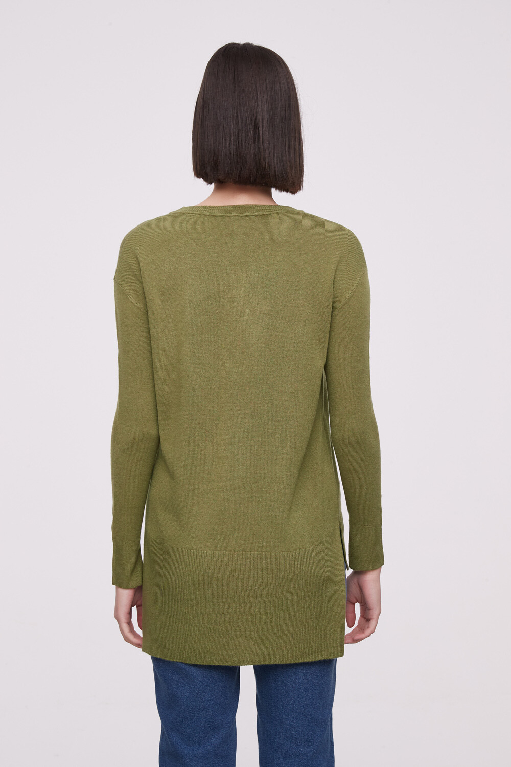 Sweater Baidai Verde Oliva