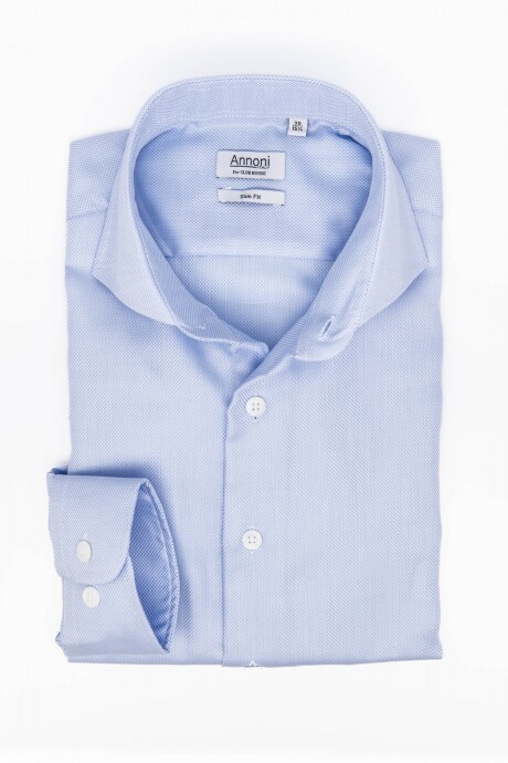 Camisa Annoni Hudson Collar Slim Fit Camisa Annoni Hudson Collar Slim Fit