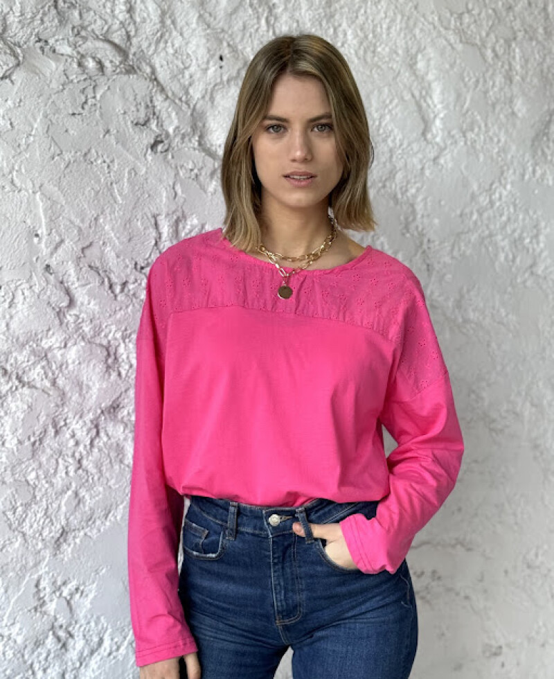 Blusa Kala fucsia