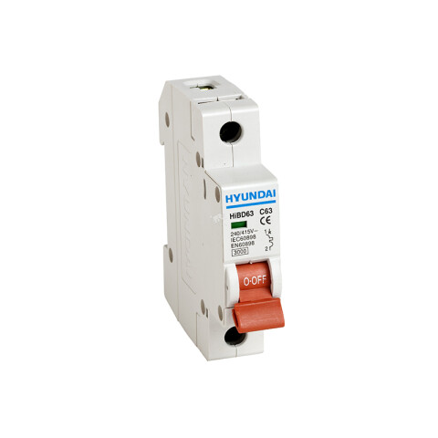 Interruptor termomagnético din 1P 10A 4,5kA HY1110