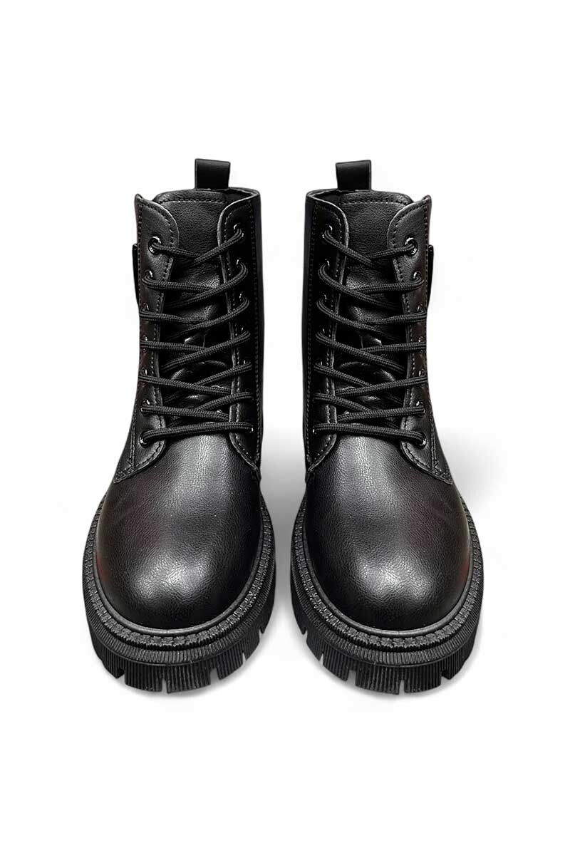 BOTA MUJER BBO BOTA BBO CON CINTAS Negro