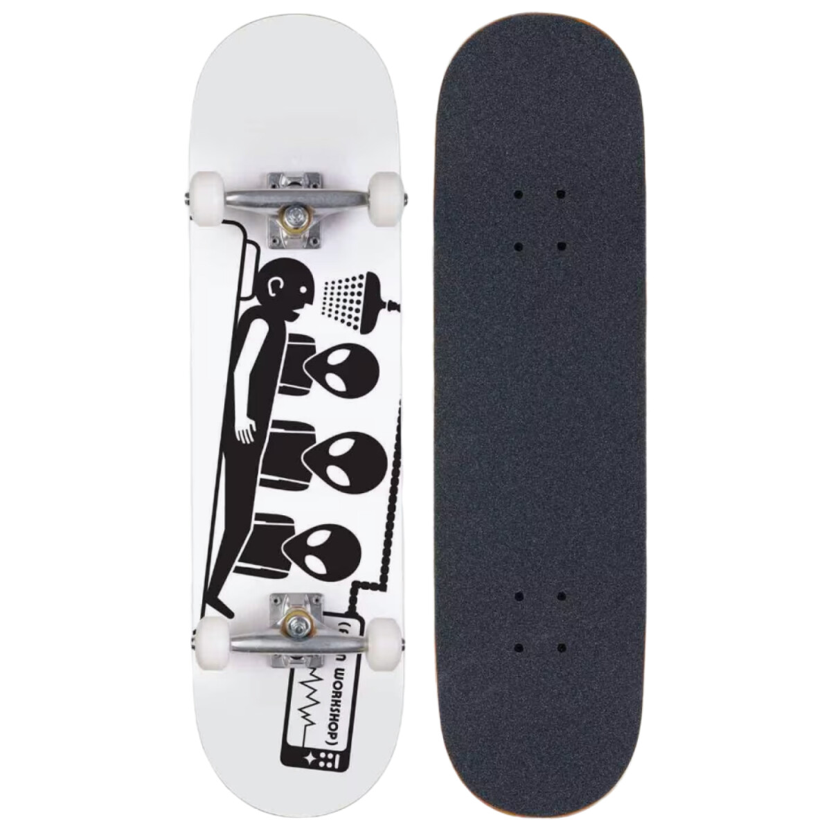 Skate armado Alien Workshop ABDUCTION WHITE 7.75" 