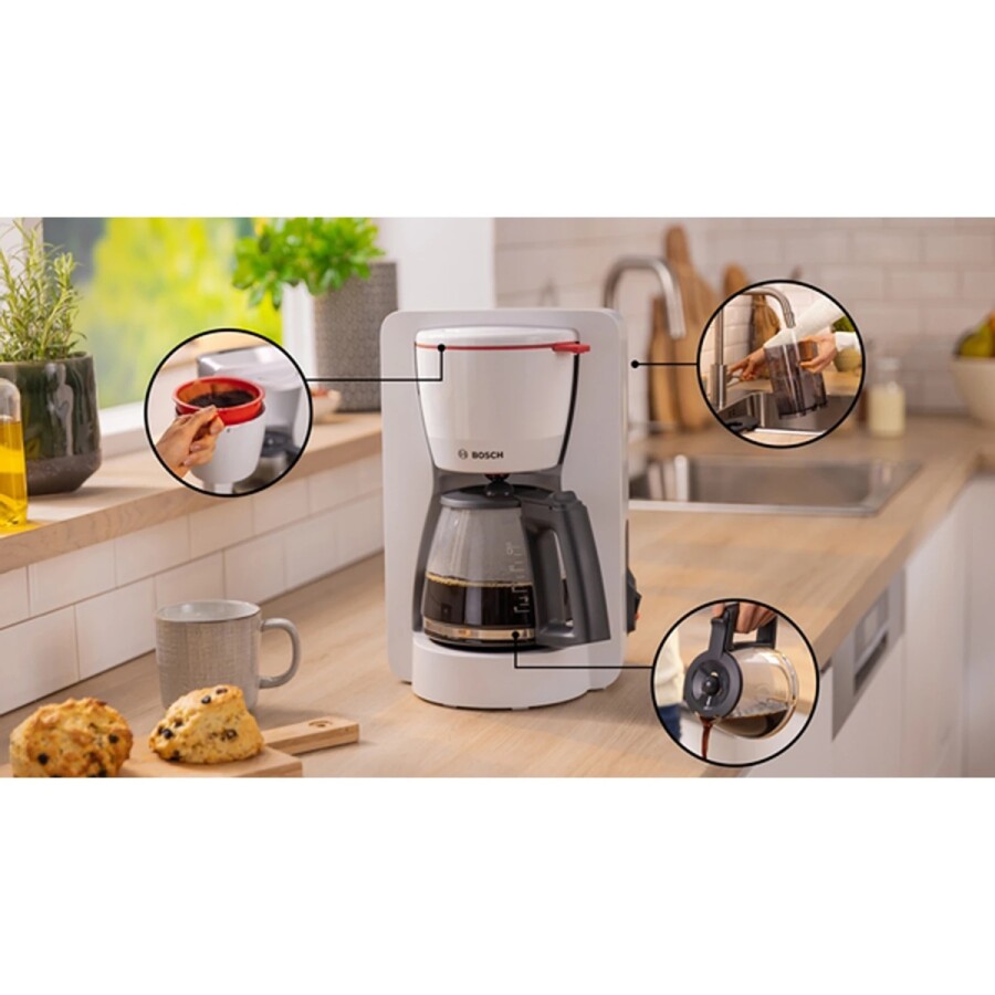 Cafetera de goteo Bosch TKA2M111 MyMoment Blanco Cafetera de goteo Bosch TKA2M111 MyMoment Blanco