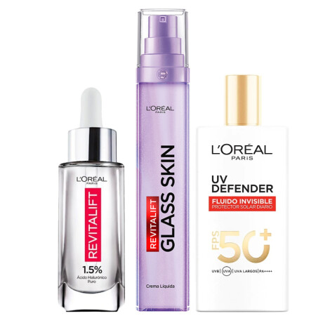 Pack Revitalift L'Oréal Paris Ácido Hialurónico y Protección Solar Pack Revitalift L'Oréal Paris Ácido Hialurónico y Protección Solar