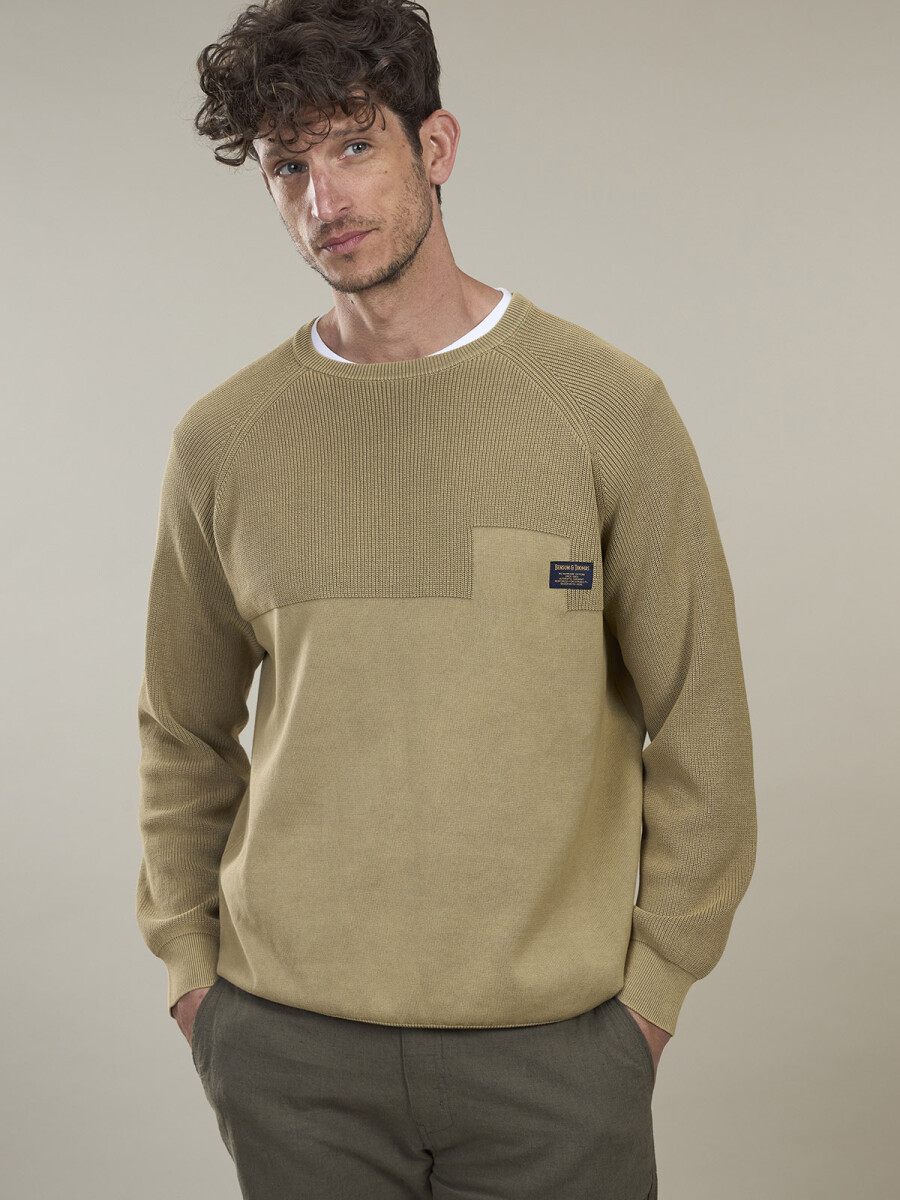 SWEATER PALMA - OLIVA 