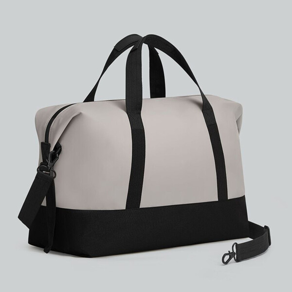 Bolso Deportivo Gastón Luga Dash Duffel Impermeable C/correa Color Gris