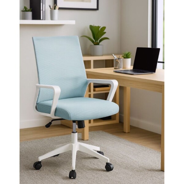 SILLA DE ESCRITORIO OC-936 - VERDE AGUA SILLA DE ESCRITORIO OC-936 - VERDE AGUA