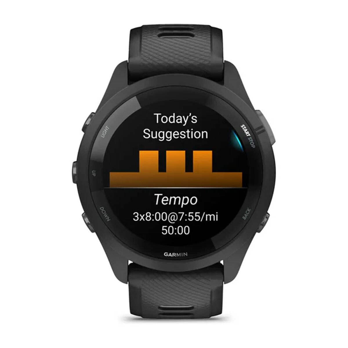 Reloj Smartwatch Garmin Forerunner 265 Negro 