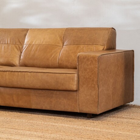 Sillón Cuero Avan Amendoa U
